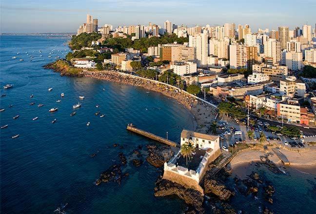 Flat Luxo Bem Localizado No Bairro Da Barra Salvador Apartment Exterior photo
